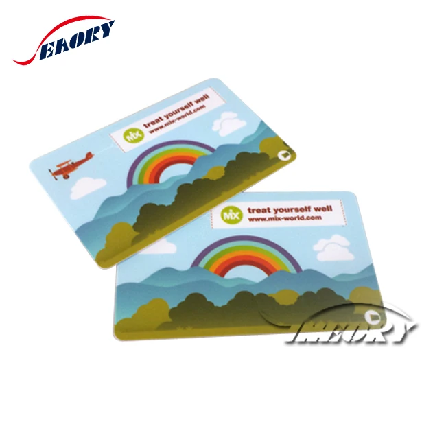 Seaory customized business card matte CR80 magnetic stripe card