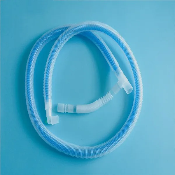 Coaxial Adult Breathing Circuit with Anesthesia Mask Breathing Bag Smoothbore Length 20cm Breathing Circuit Babies Bubble Cpap