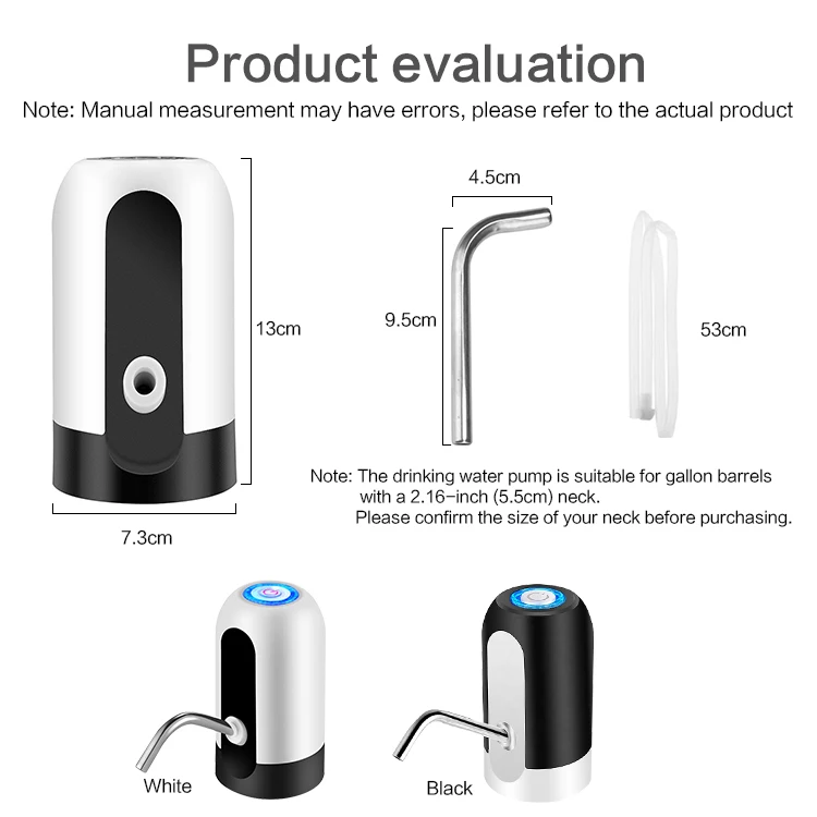 2022 Latest Technology Electric Water Pump Touch Intelligent Electric Water Pump 