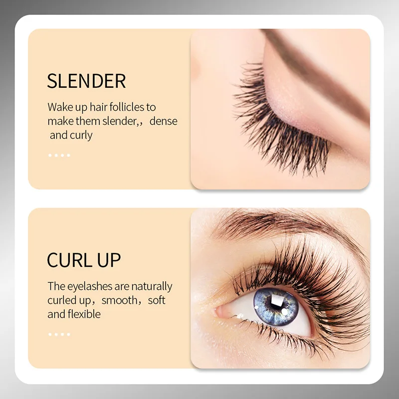 7ml Fast Results Moisturize Safe Irritation Free Natural Gentle Eyelash Serum Growth Private Label Lash Serum Growth Logo