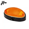 LEDs ambre + lentille ambre + base noire