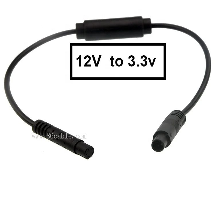 Swallowtech 4Pin 5Pin 6Pin 8Pin and 9Pin Mini Din Male to Female or to Rca Audio Video Cables for Car Rear View Camera System