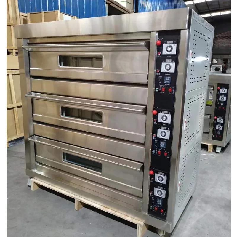 デッキオーブン プロフェッショナル商業用ガスデッキオーブン｜1年保証・パン焼き用