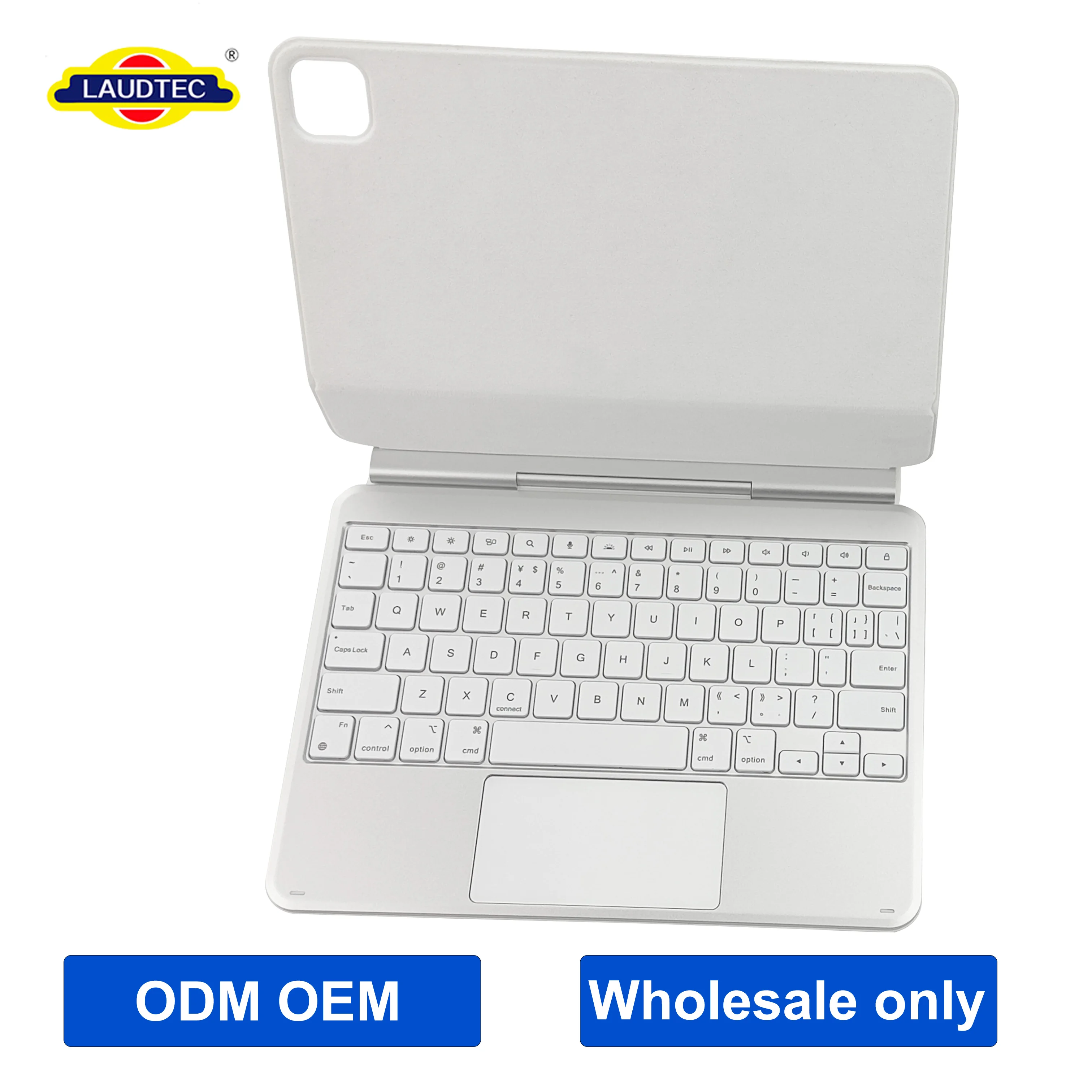 Teclado magnético delgado para iPad de 10,9 pulgadas, modelo A16 (2025); funda protectora para iPad con panel táctil de vidrio multitáctil integrado; ¡oferta destacada!