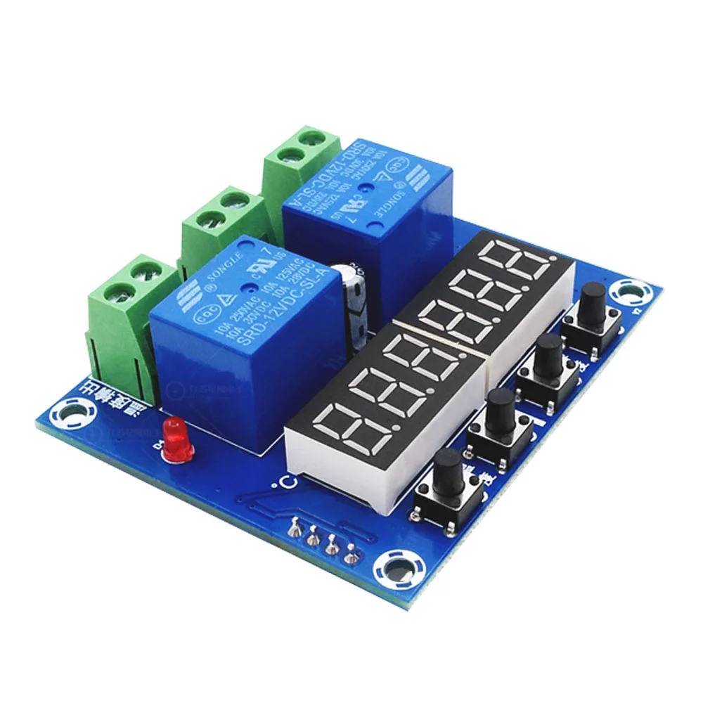 Module de contrôleur numérique de température et d'humidité, 12V, 10a,  haute précision, double sortie, avec capteur SHT20