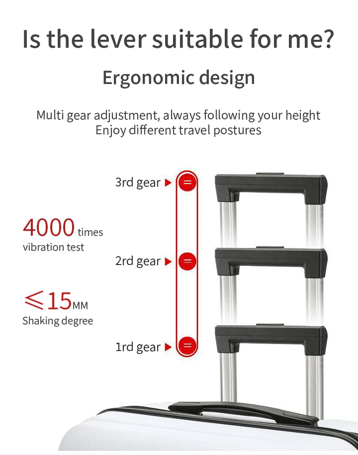 Marble Samples Display Customized for Men Leader Vintage Set Leather Trunk Waterproof Red 26 Inch Demo Suitcase
