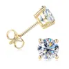 Moissanite+GRA Certificate-Gold