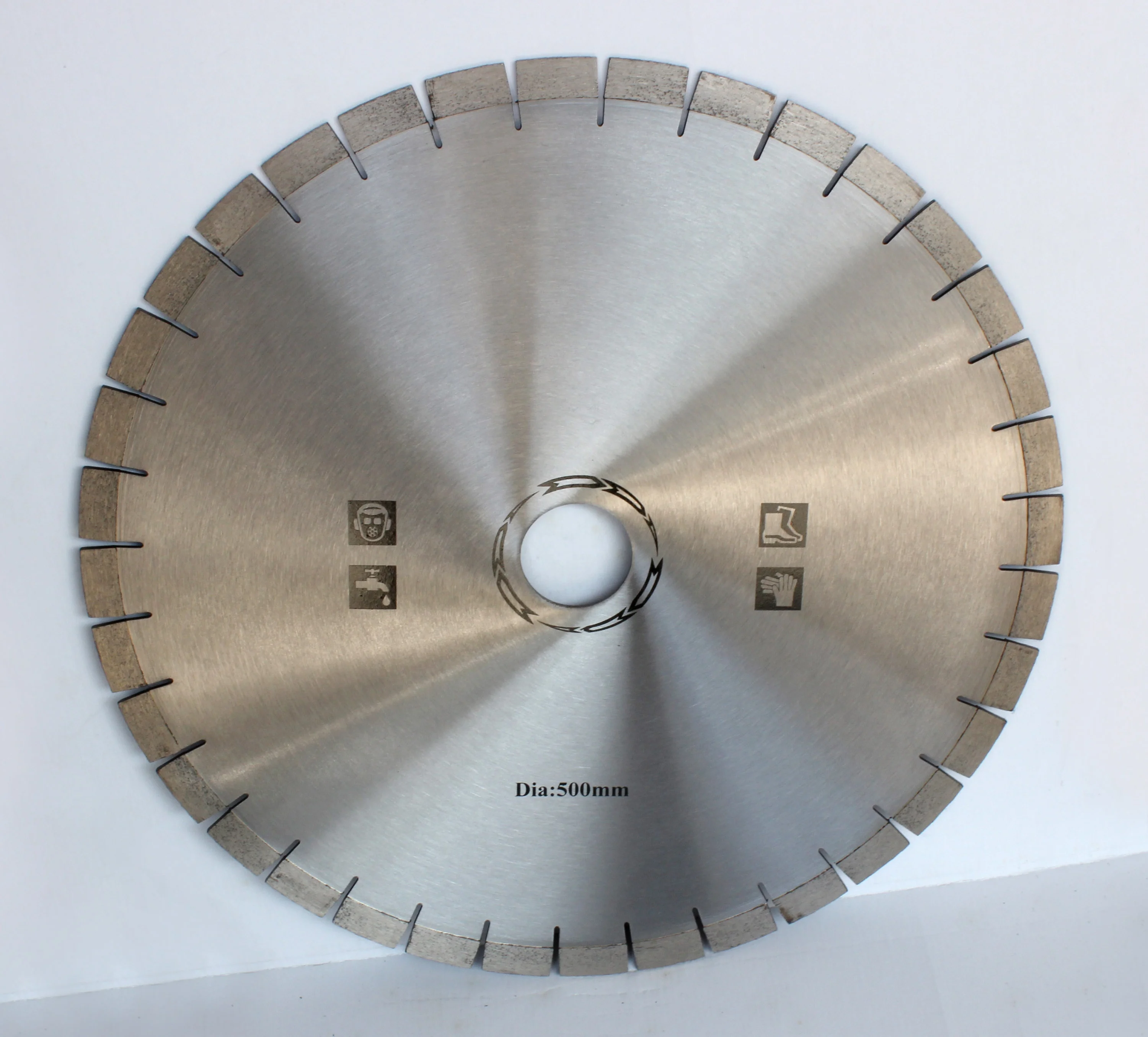 500 mm Hard Granite Diamond Saw Blade Circular Silent Diamond Granite Cutting Blade