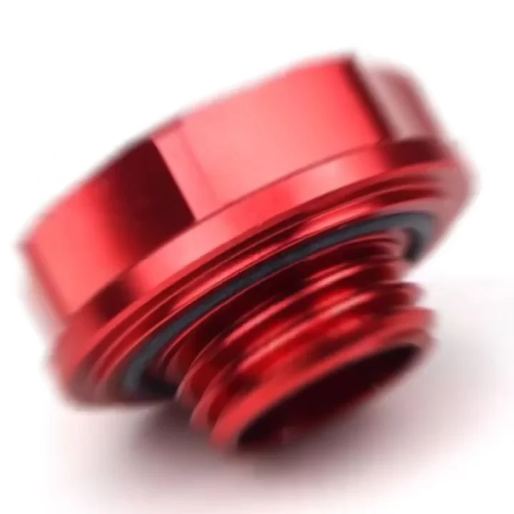 Aluminum Car Engine Oil Tank Cover Fuel Tank Lid Round Style Lid Circle