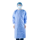 Gowns S M L Xl S-xxl Patient Gown Isolation Gown Disposable AAMI Level 4 Isolation Gowns For Patients Disposable CE Approved Hospital Gowns