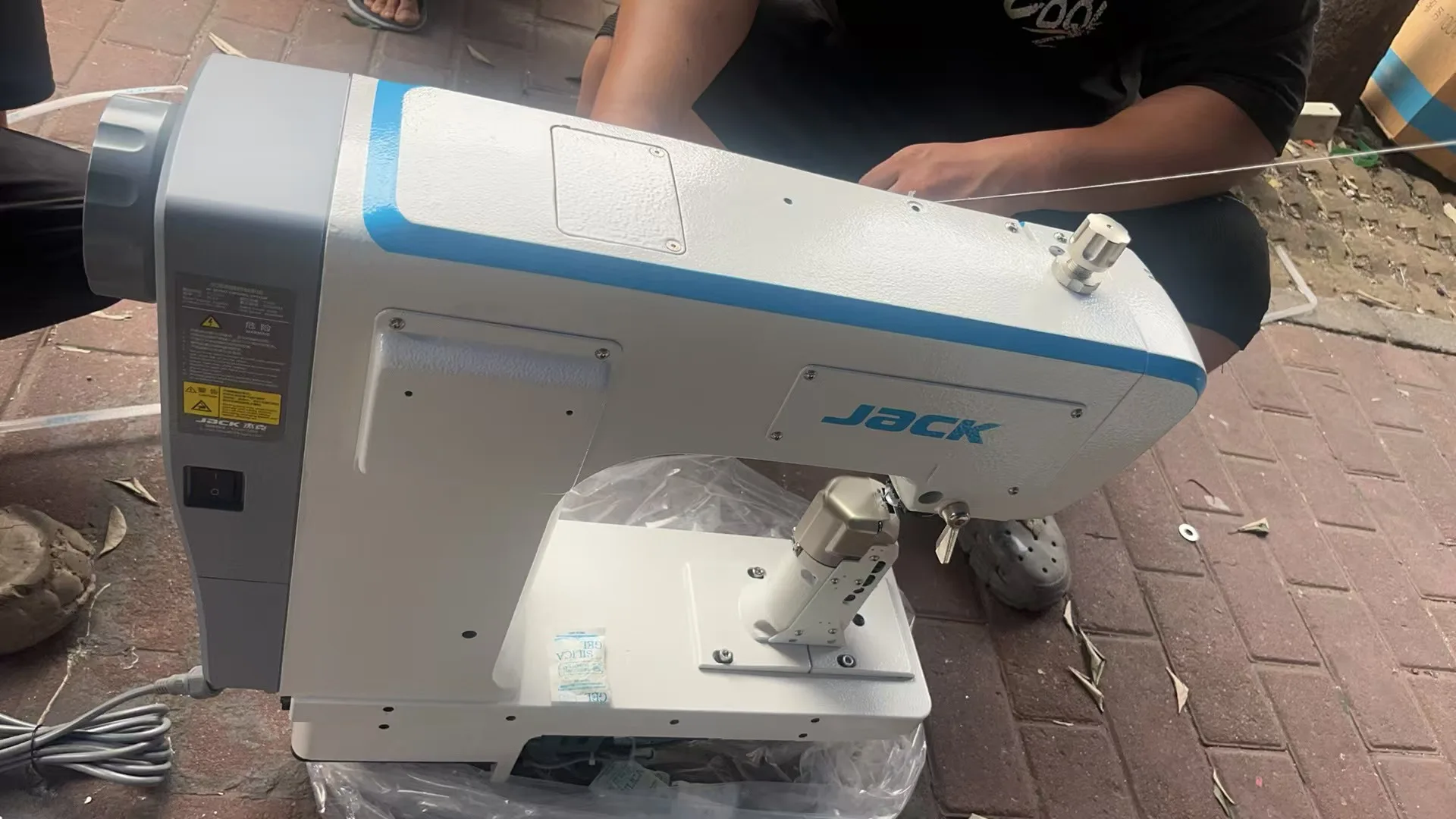 JACK S5-92 Sewing Machine - High-Speed Double Needle