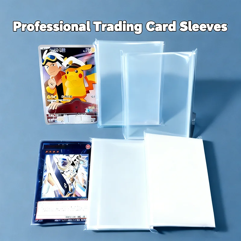 reflective card sleeves Card Sleeves: Premium Rounded Card Sleeves – Stellar Factory main image 1