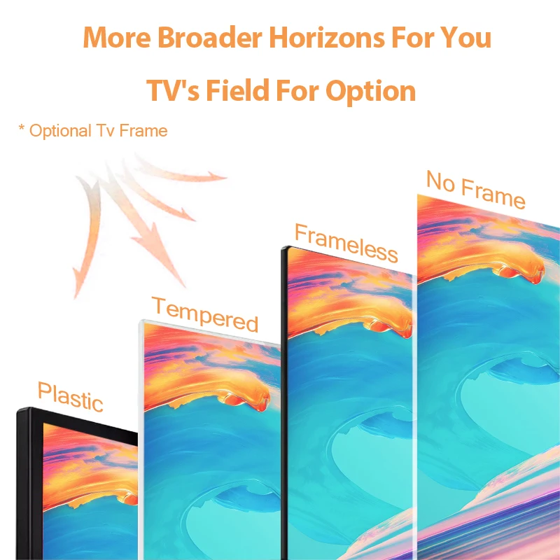 Factory Direct 24 Inch LED TV Sets Customizable Android TV Smart 32 43 50 55 65 Inch 4K Televisions Smart TVs