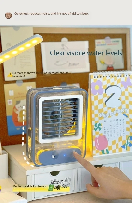 Portable Air Conditioner Fan Household Air Cooler And Humidifier_voghion.com