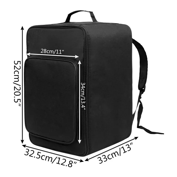Factory Custom Durable Travel Padded Standard 600D Cajon Drum Bag
