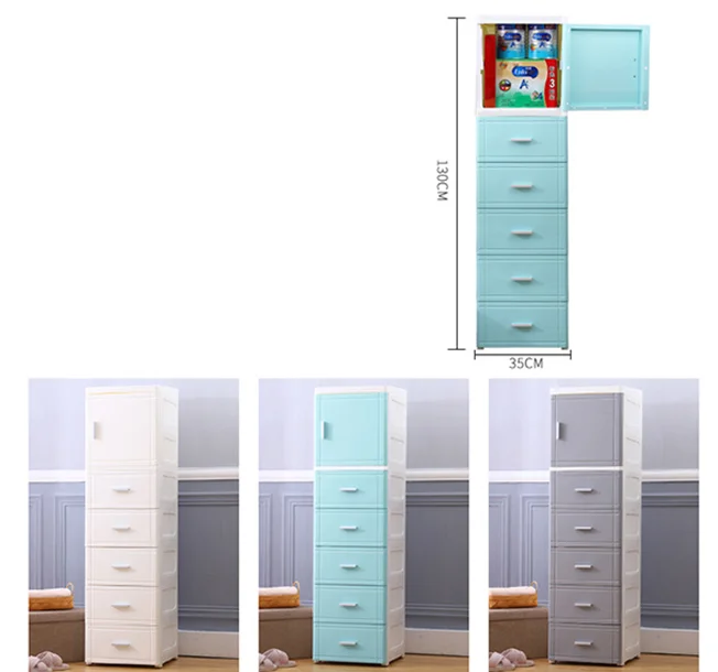 Tall dünne 35CM breite 6 schicht einzigen tür öffnen kunststoff schrank mit 5 schubladen| Alibaba.com