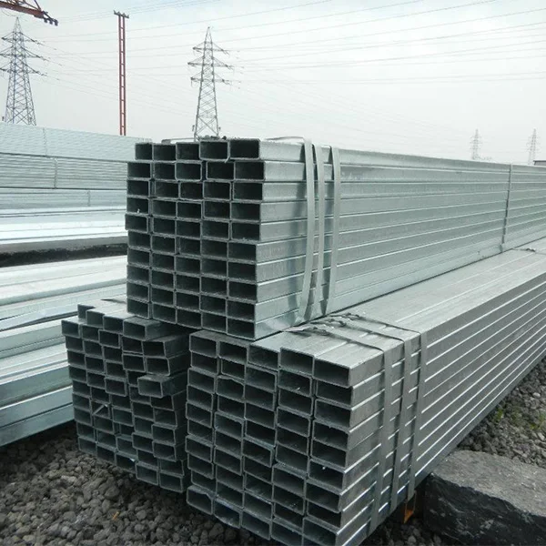 Square Steel Gi Rectangular Tube Galvanized Square Tube 100X100 Iron Square Tube Gate 2X4x1.0