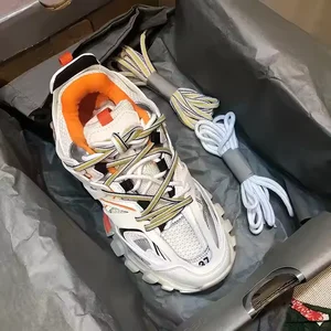 Exclusive Unisex Sport Fashion Men's Luxury Designer Inspired Genuine Leather Upper Rubber Outsole Sneakers