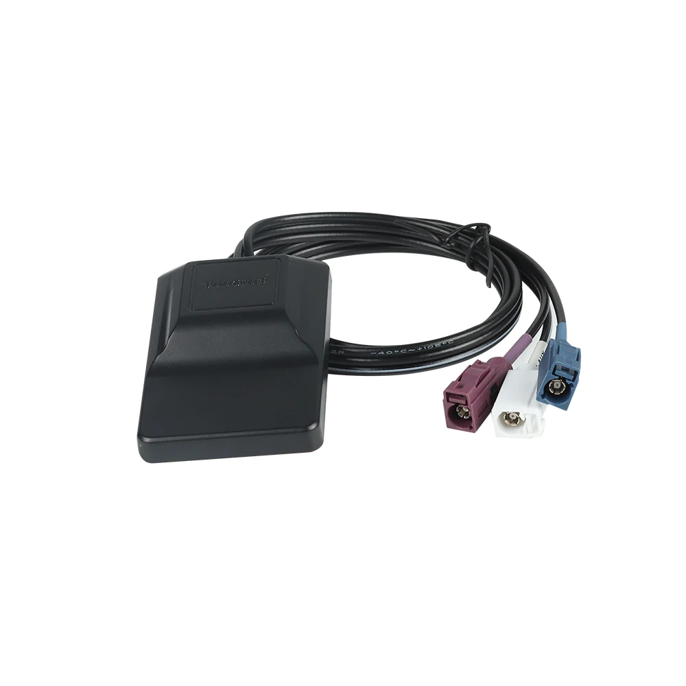 Gnss+4g Main And Auxiliary Threeinone Antenna Lmr100 Cable Head And