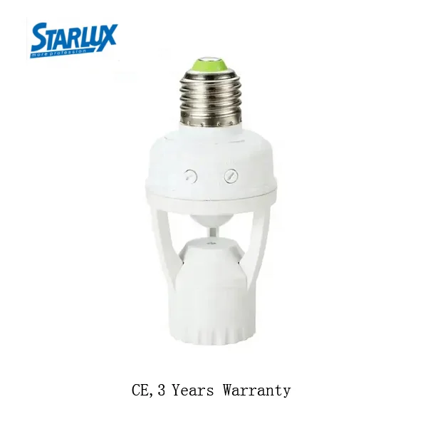 ST451B Infrared PIR Motion Sensor Switch E27 Lamp Holder