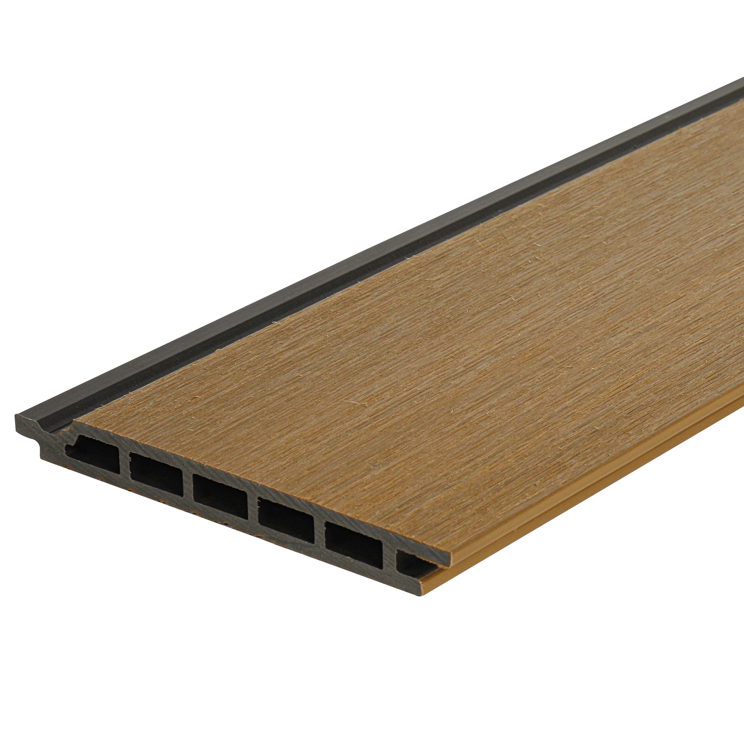 Modern Co-Extrusion Waterproof Wood-Plastic Composite WPC Wall Cladding ...