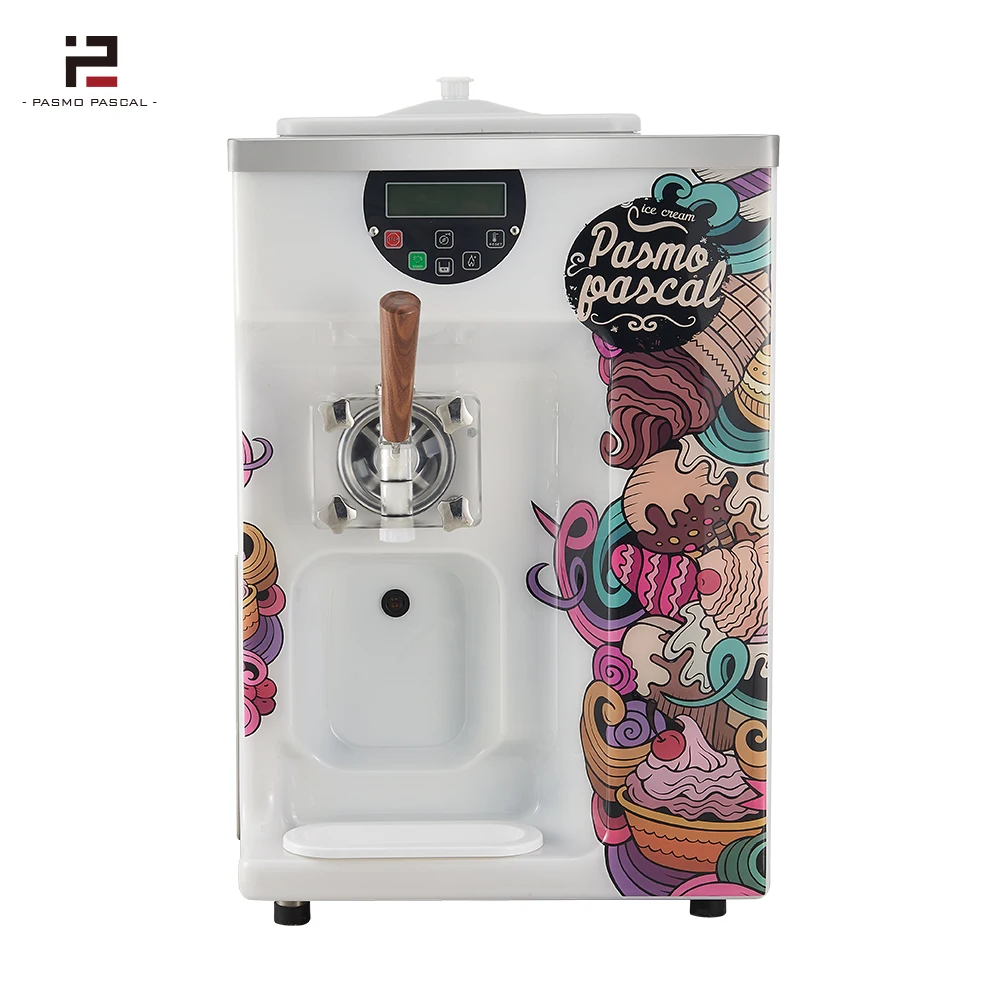 Pasmo S111 Pasteurization Self Defrost Heast Function Ice Cream Machine Soft Serve