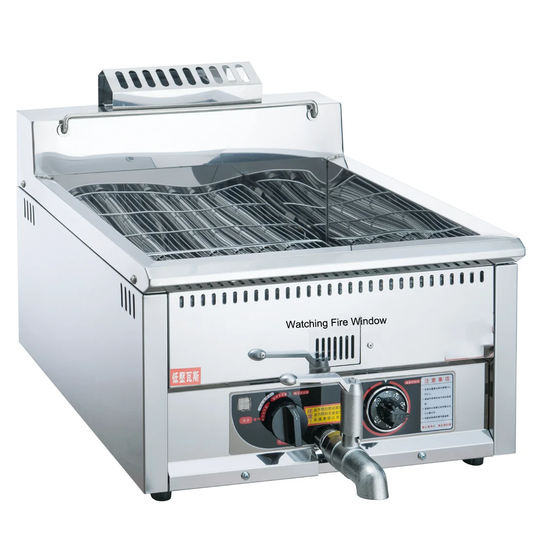 40L Factory Used LPG Commercial Deep Churros Donut Fryer Manual Control Mechanic Timer Ce Thermostat Electric Deep Fryers
