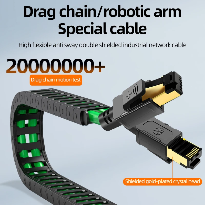 Profinet Ethercat Powerlink TCP/IP Industrial Ethernet Cable