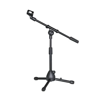Factory Direct Sales Music Party Floor Adjustable and Foldable Microphone Stand