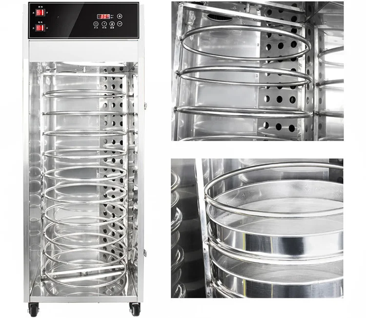10 Layers Electric Stainless Steel Mushroom Dryer Automatic Grain Rotary Dryer Dehydrator Food Dryer - Image 3