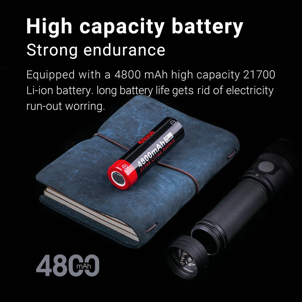 1200 Meter White Laser Torch Rechargeable Flashlight Linternas Nextorch L10 Max for Searching Hunting Tactical Flashlight