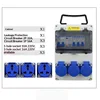 RCD + Circuit breaker + Five-pin/Three-pin