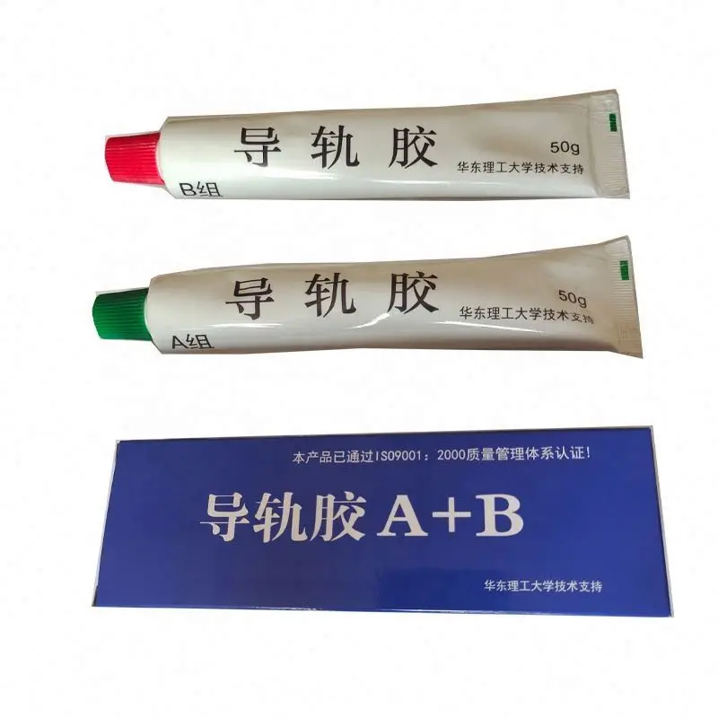 TEBAK Two Bottles Glue 100g or Two Bottles AB Glue Total 1kg for 2M Resin Glue AB Adhesive