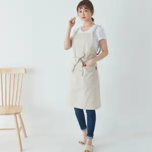 Hot Sale Unisex Canvas Apron High Quality Durable and Anti-Stain Perfect for Art Craft Gardening