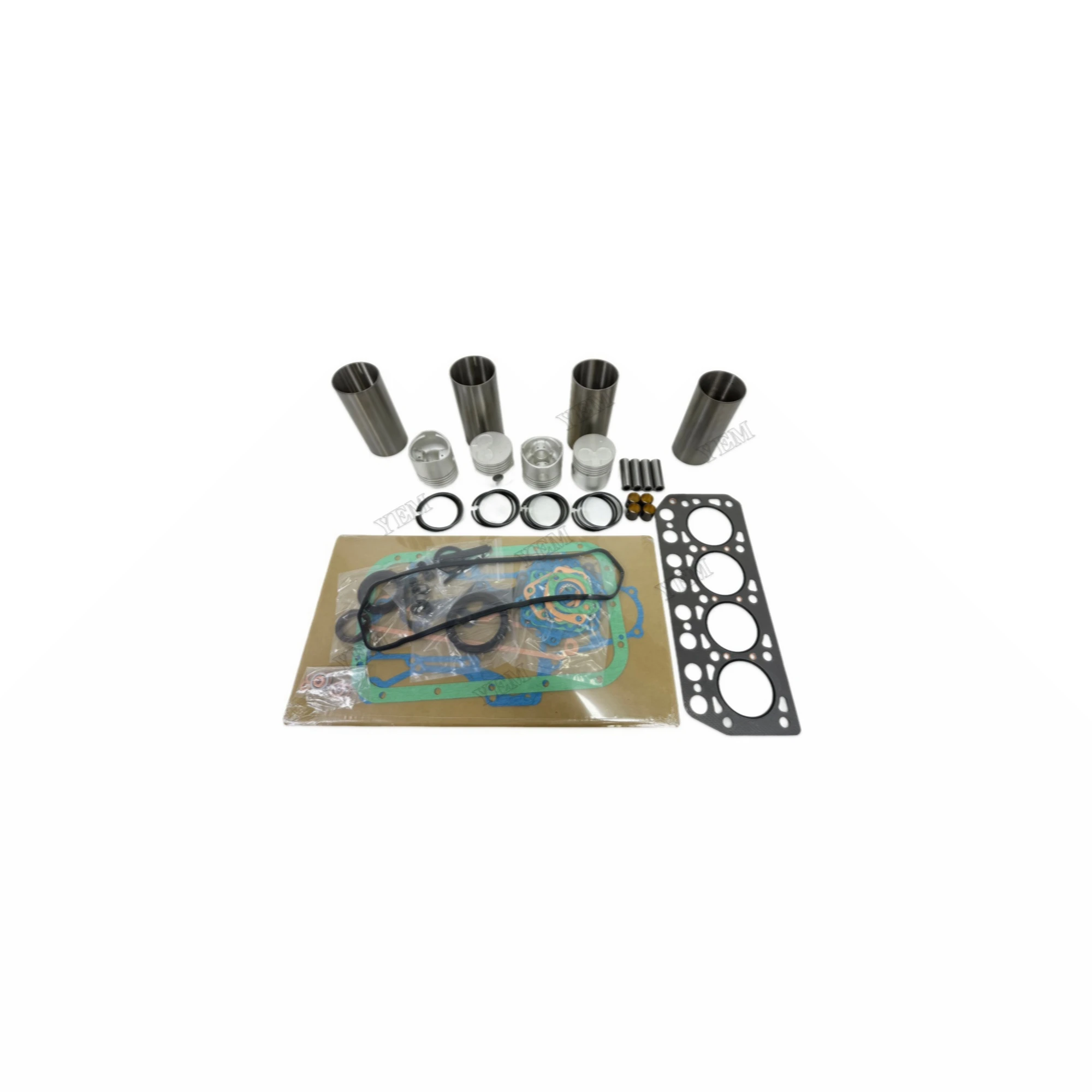 For Mitsubishi K4D Overhaul Kit With Gasket Set Diesel Engine Spare Parts