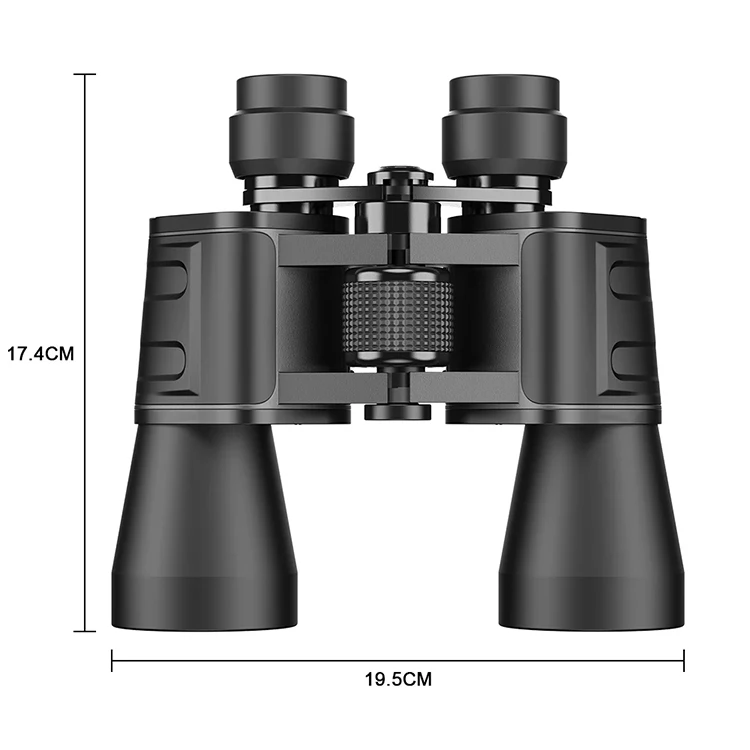 LUXUN Chinese 20x50 Porro Binoculars Prismatic Bird Watching  Binoculars Long Distance Optic Binocularshd Binoculars for Adults