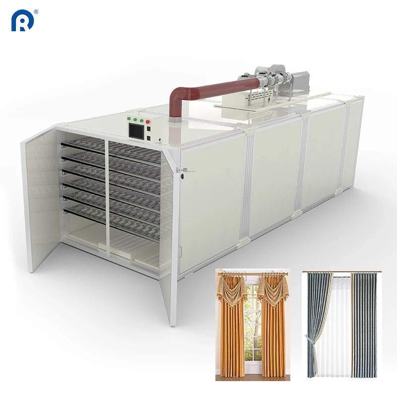 Автоматическая машина для формовки штор горизонтальная