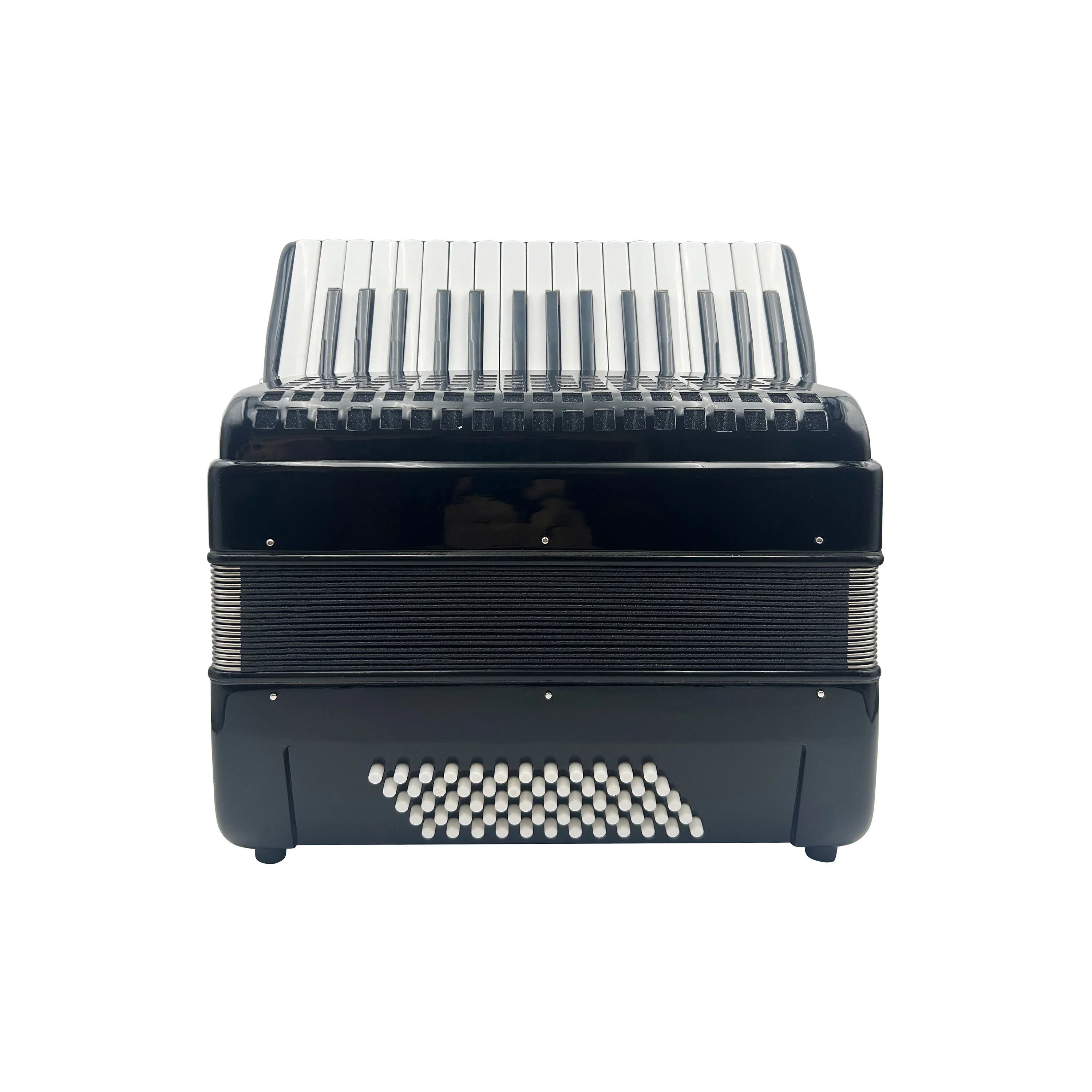 SEASOUND OEM 60 Baixo Preto Celulóide Piano Teclado Acordeão