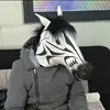 Zebra headgear