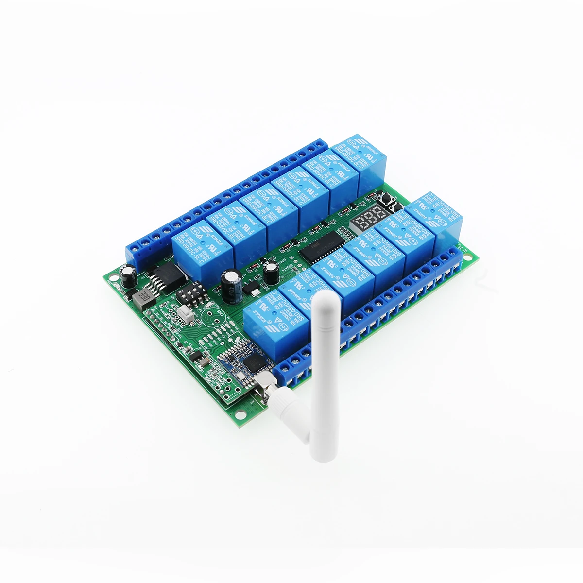12 Channel 433Mhz Rf Relay Controller 5Km Dc12V Remote Control Switch Lora Wireless Receiver for Agricultural Irrigation