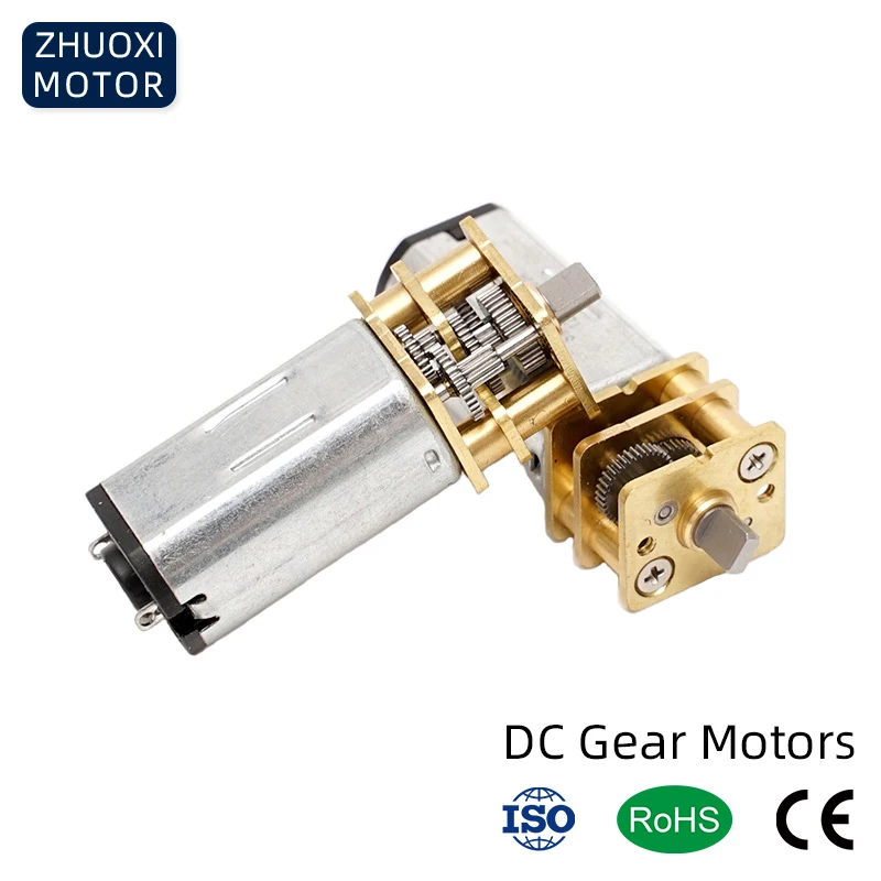 Zx 12ssn30 Dc Spur Gear Motor 12mm Gearbox N30 Micro Brushed Motor High ...