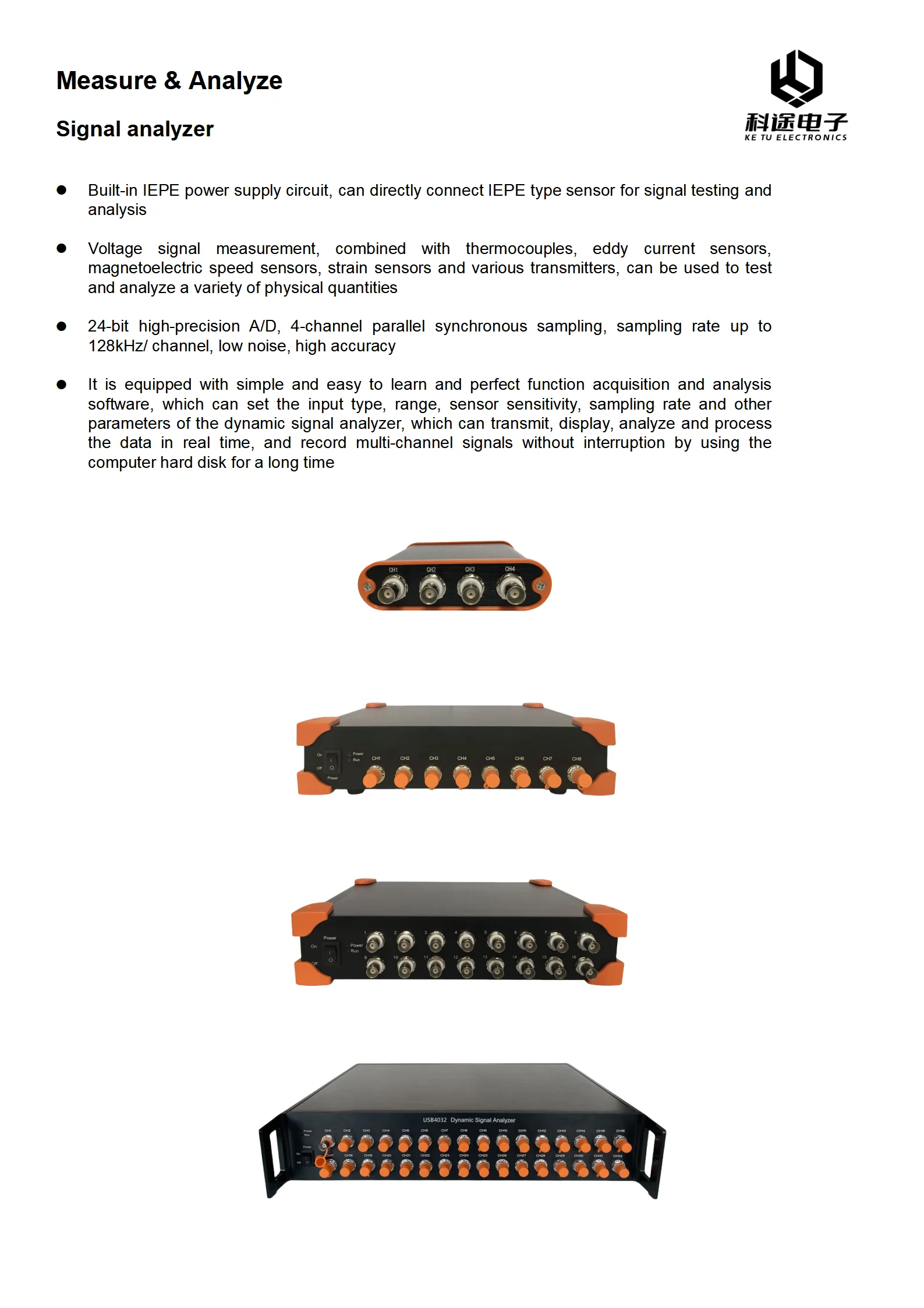 Dynamic Signal Analyzer Data Acquisition Controller DAQ CARD Processing ...