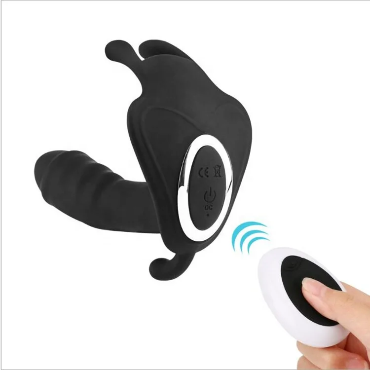 New Arrival Amazon Wear Invisible Vibrator Masturbation Underwear Vibrator  Wireless Remote Control Butterfly Vibrator