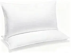 Premium Microfiber Pillow Soft Hypoallergenic Bed Pillow for Home Bedroom Sleep Comfort