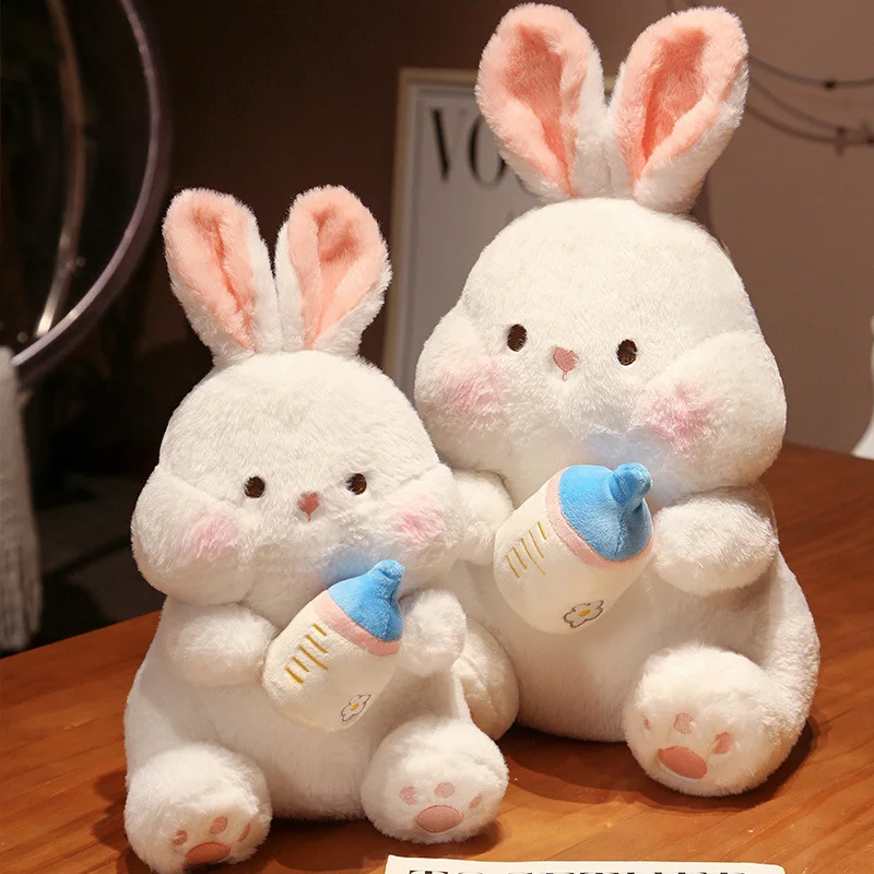 Mini Adorable Dog Plush sold Toys with Cute Mini Big Ear Rabbit Clothes