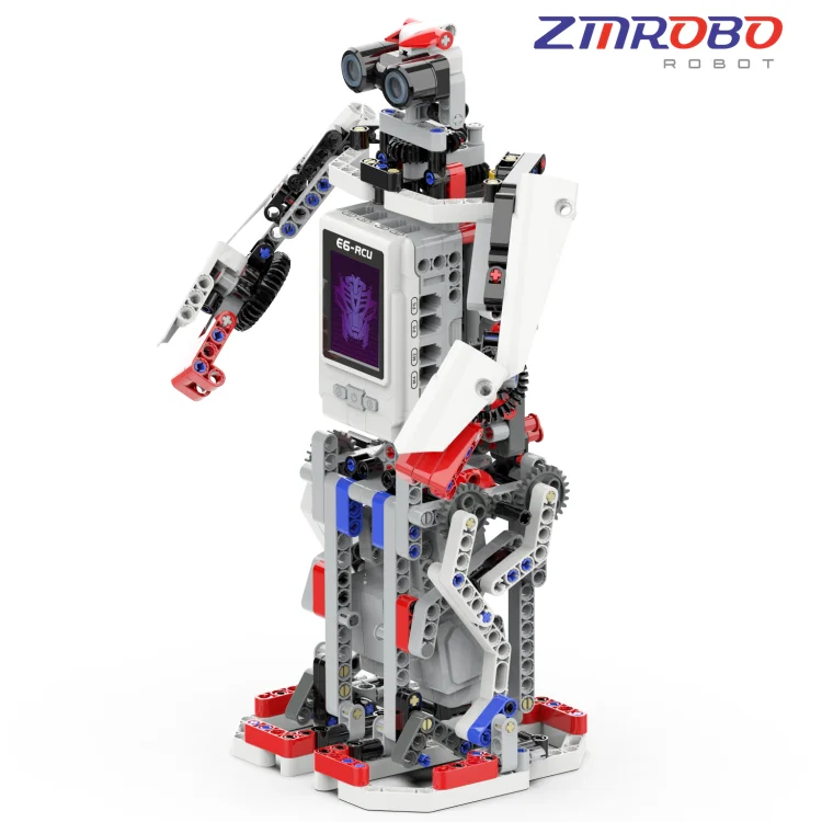 ZMROBO Robot Equipment 49 In1 STEM Electric Educational Brick Toy Building Block Teaching Set Boys and Girls Intelligent DIY Toy