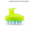 transparent green with blue tooth