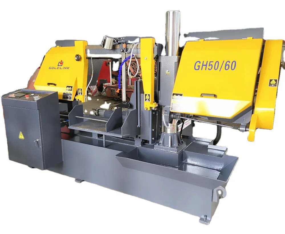 New Model Export to Germany Customized High Precision CNC Fully Automatic Metal Steel Cut off Saw  Band Saw Machine