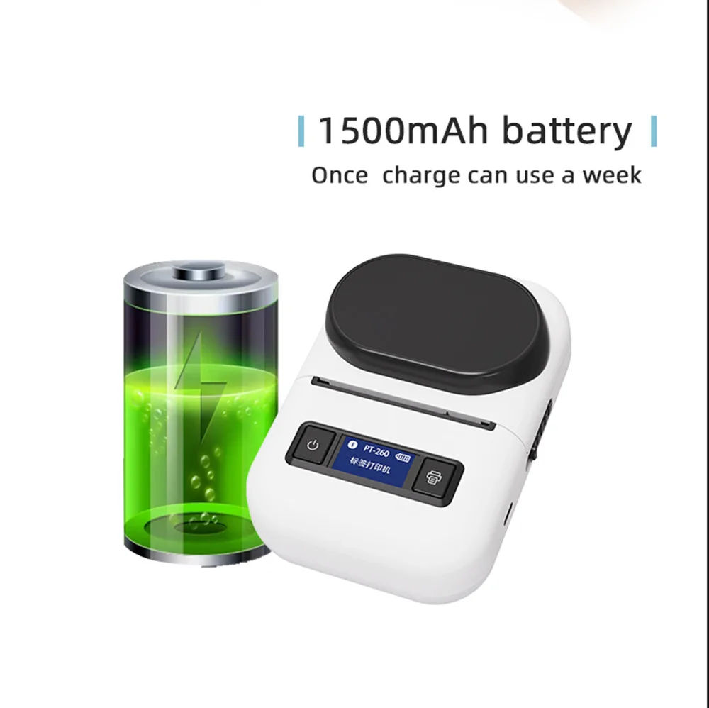 Mini Wireless 58mm WiFi Printer - Image 3