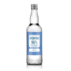 Best Polish Grain Ethanol 96% Custom Label Bottles in Bulk Alcoholic Beverage Manufacturing